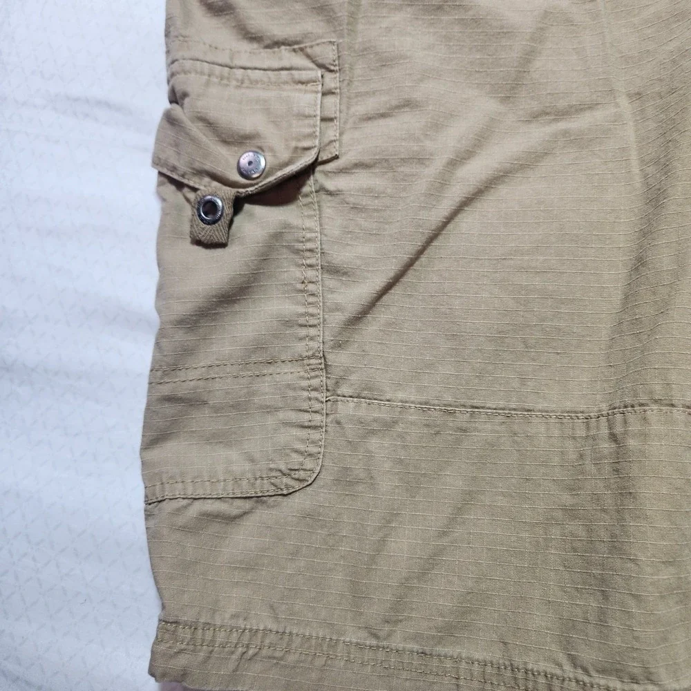 Ecko Unltd Mens Cargo Shorts Size 48 Khaki Beige Big & Tall Streetwear
